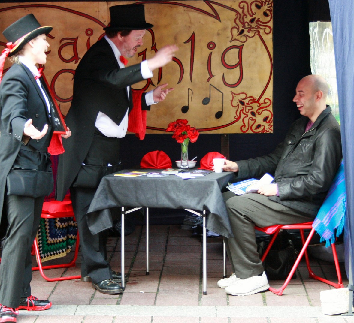 Pop Up Gaelic Cafe Independent State of Happiness