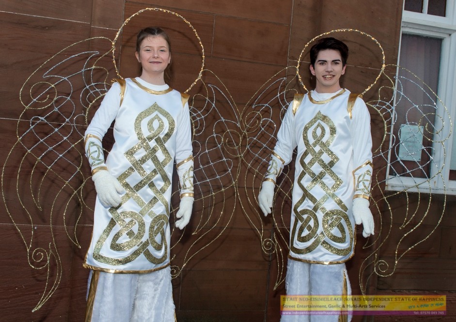 Ainglean na Nollaig - Celtic Christmas Angels!
